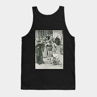 Joan of Arc kneeling before Charles VII Circa 1429 Tank Top